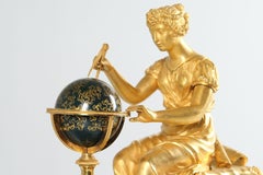 Pendolo in ormolu del XIX secolo - Astronomia, Francia, circa 1825