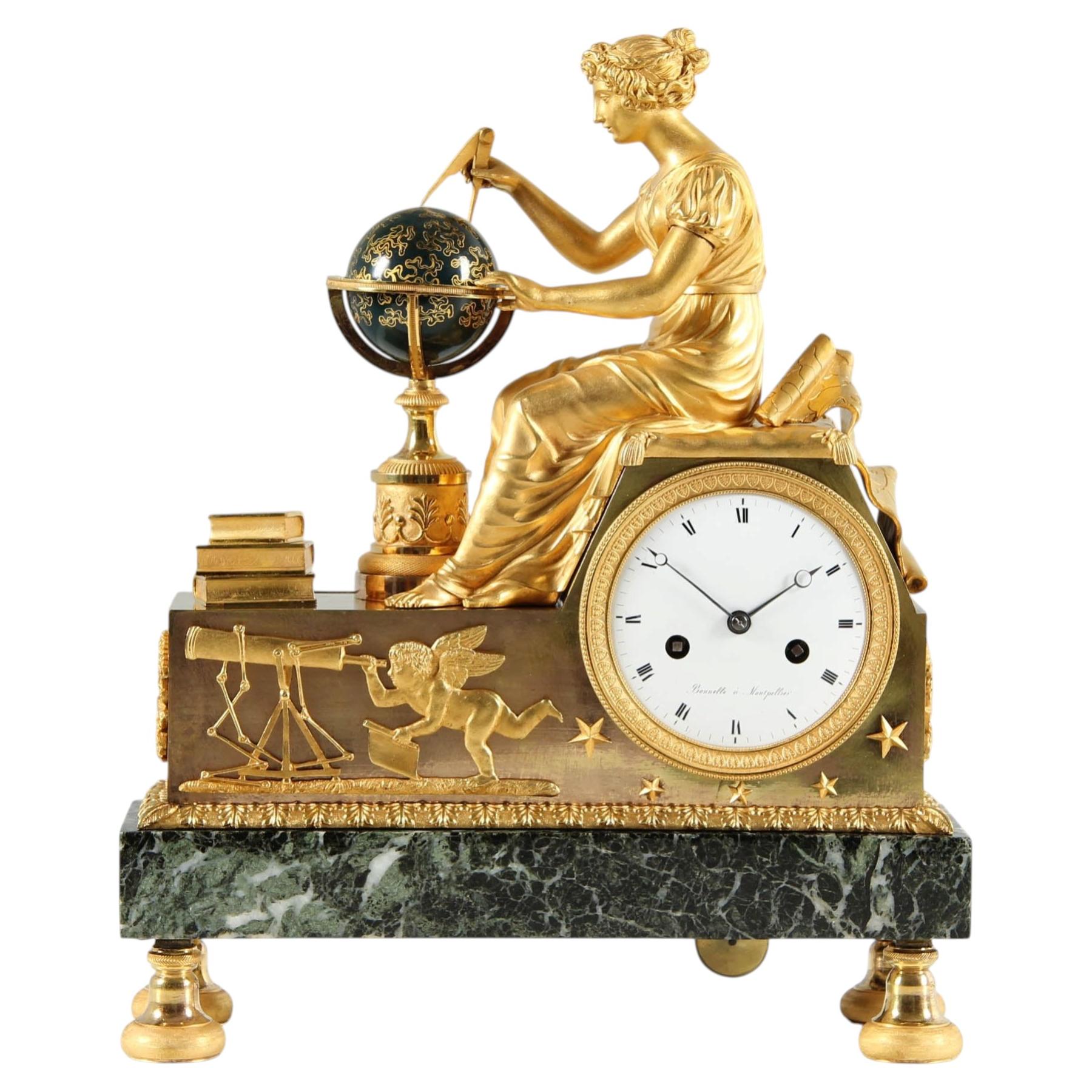 Péndulo de Ormolu del siglo XIX - Astronomía, Francia, hacia 1825