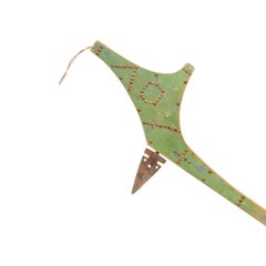 19th Century Osage Gun Stock Dance Club