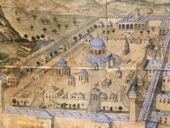 19th Century Ottoman Drawing for Al-Aqsa