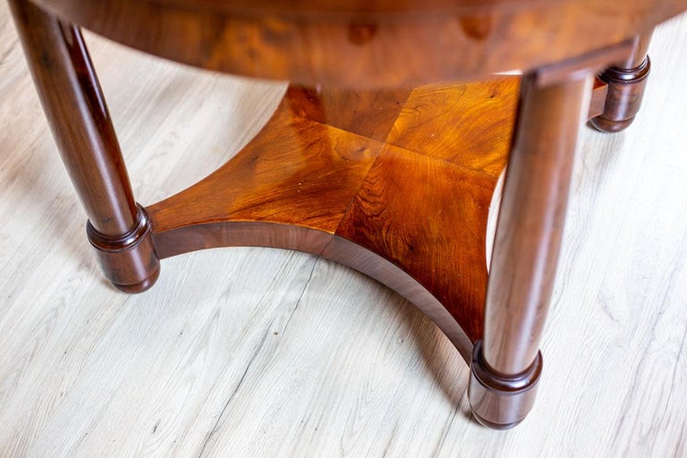 19th Century Oval Biedermeier Table For Sale 7