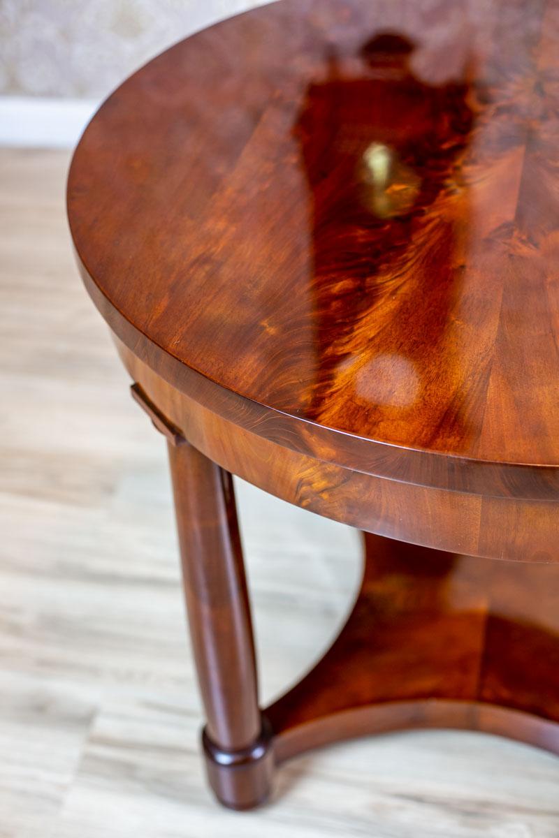 19th Century Oval Biedermeier Table 4