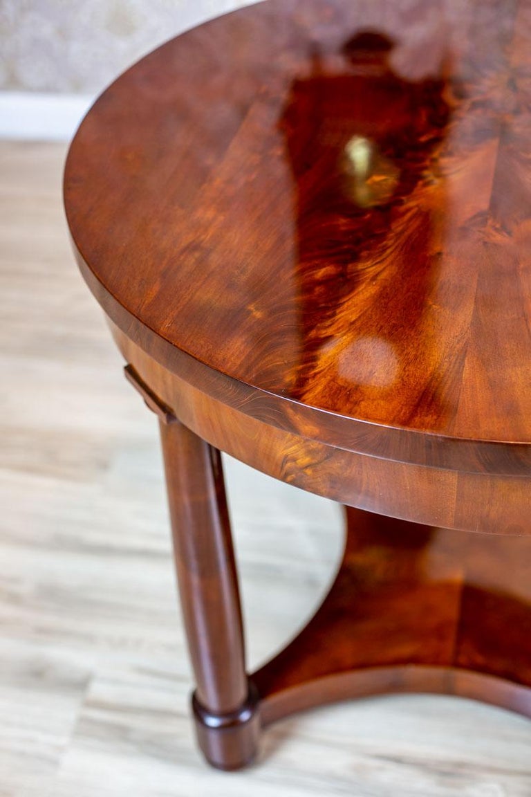 19th Century Oval Biedermeier Table For Sale 4