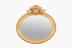 19th Century Oval Gilt Mirror