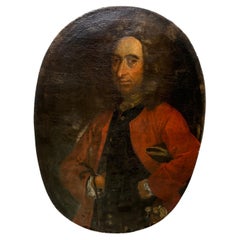 Retrato oval del siglo XVIII
