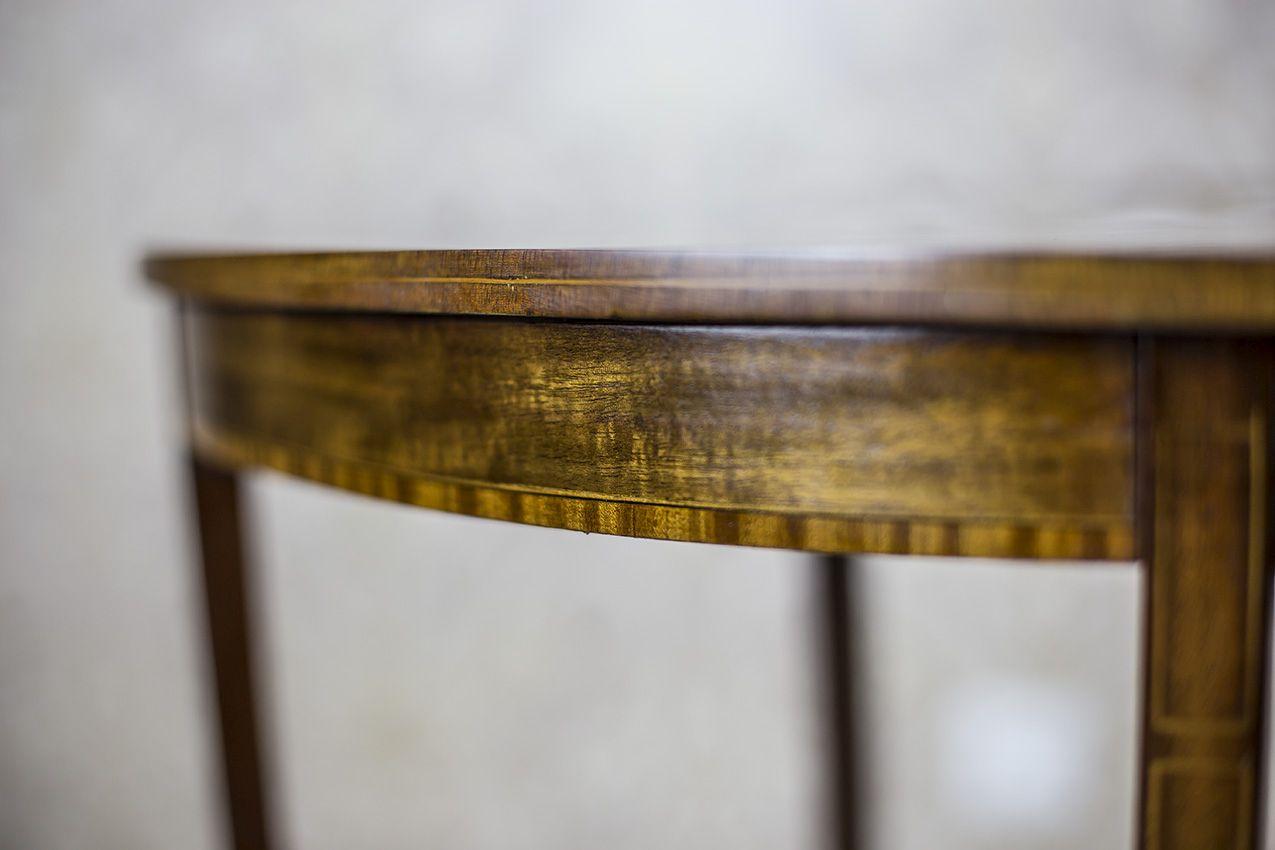 European 19th Century Oval Side Table