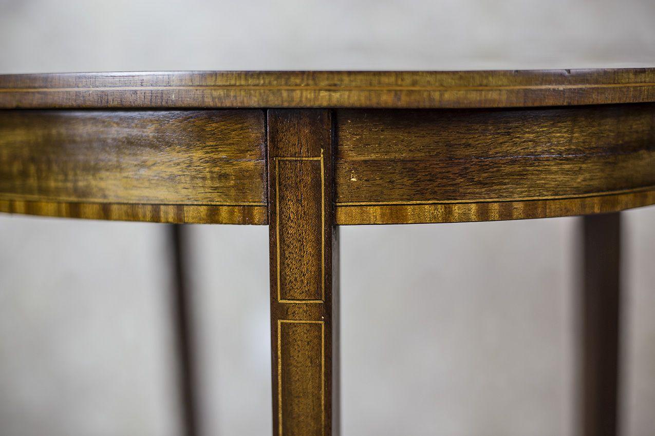 19th Century Oval Side Table 1