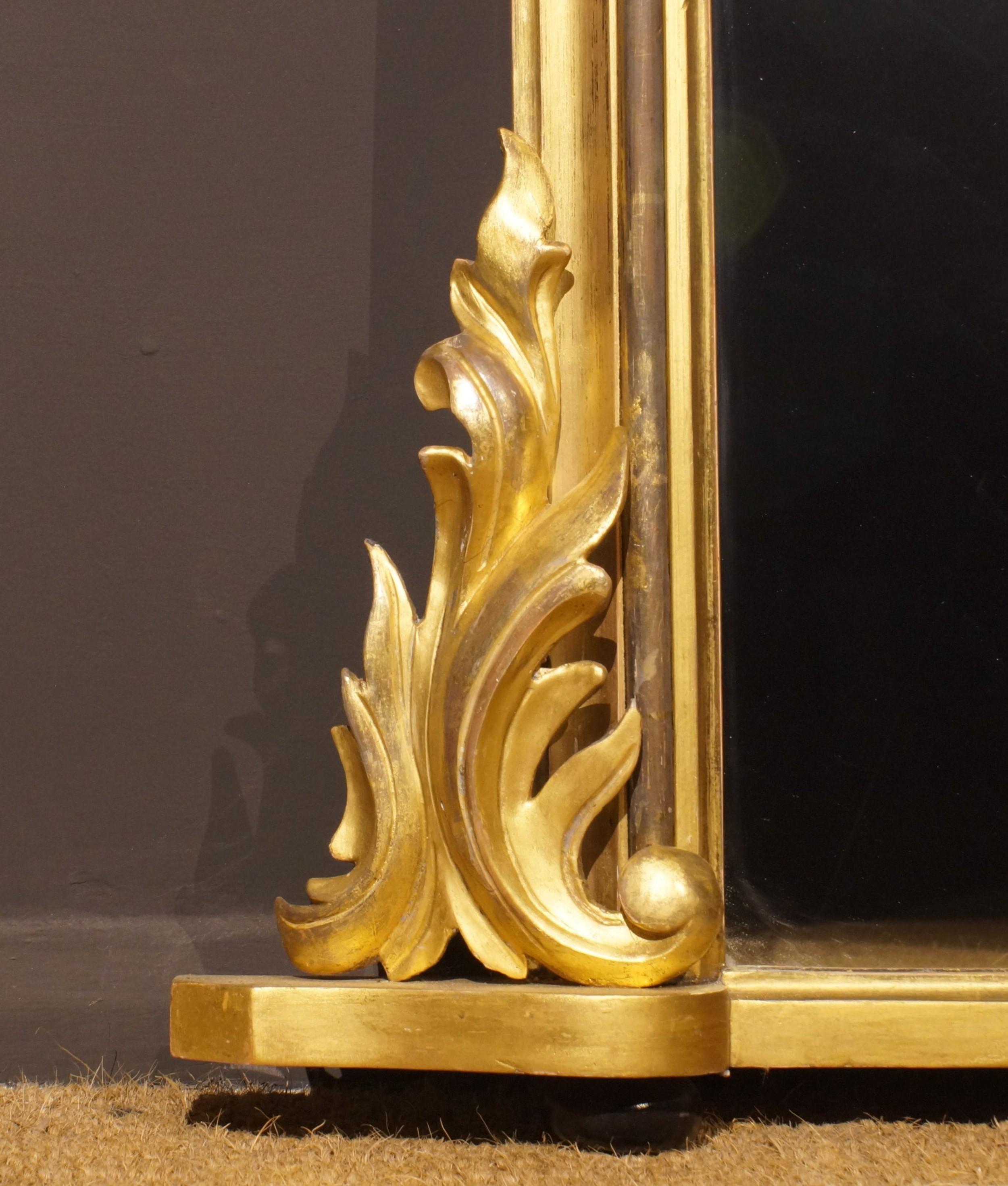 Carved and giltwood frame
