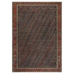 19th Century Oversized Northwest Persian Rug with Rosette at Doris Leslie Blau