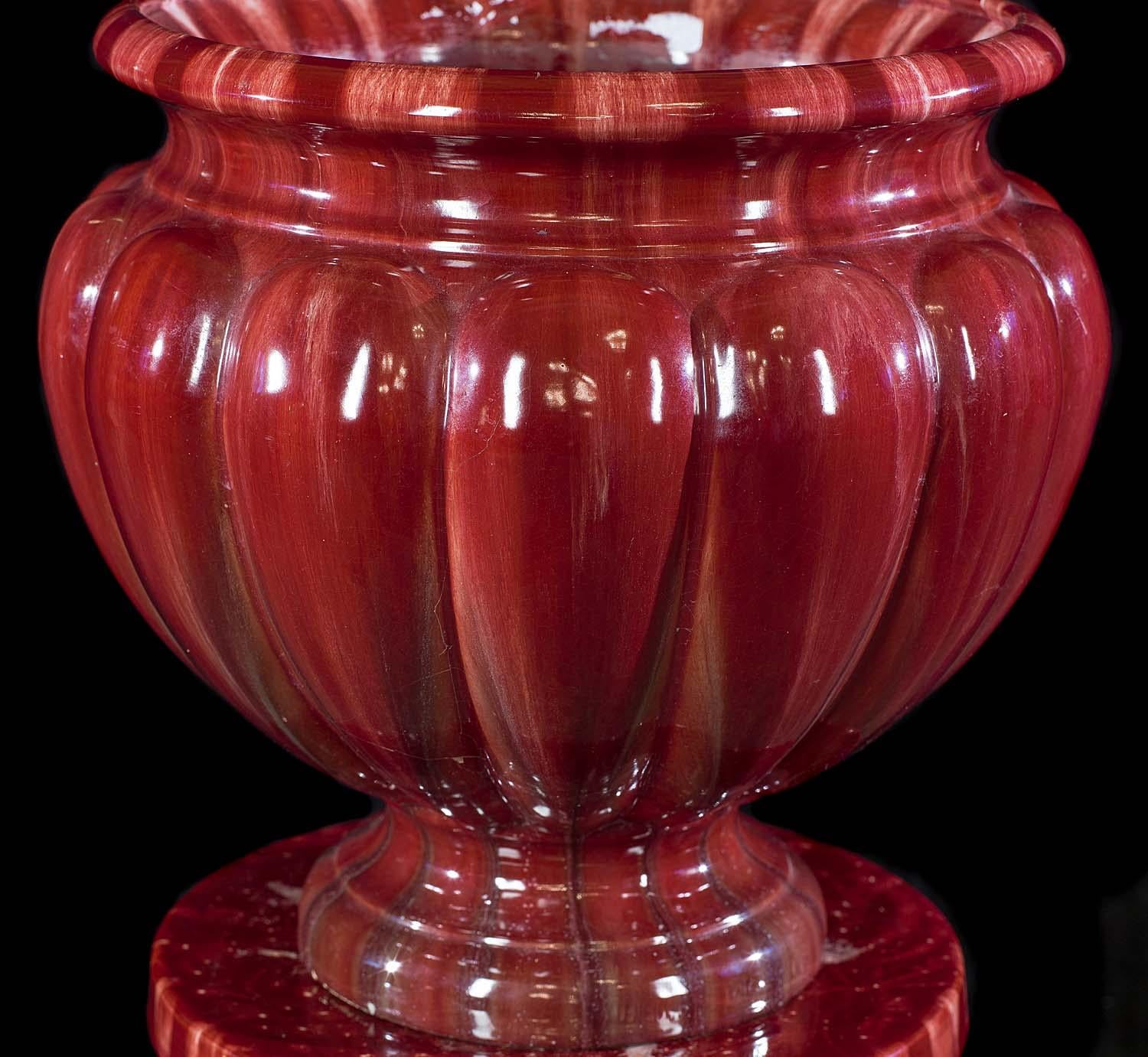 Late 19th Century 19th Century Ox Blood Sang de Boeuf Jardinière Attributed to C Massier