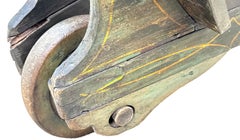 19th Century Paint Decorated Childs Wheelbarrow