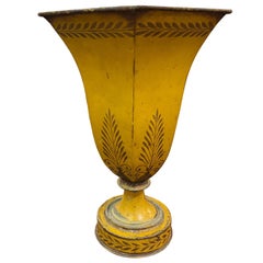 Urna di talpa decorata a vernice del XIX secolo