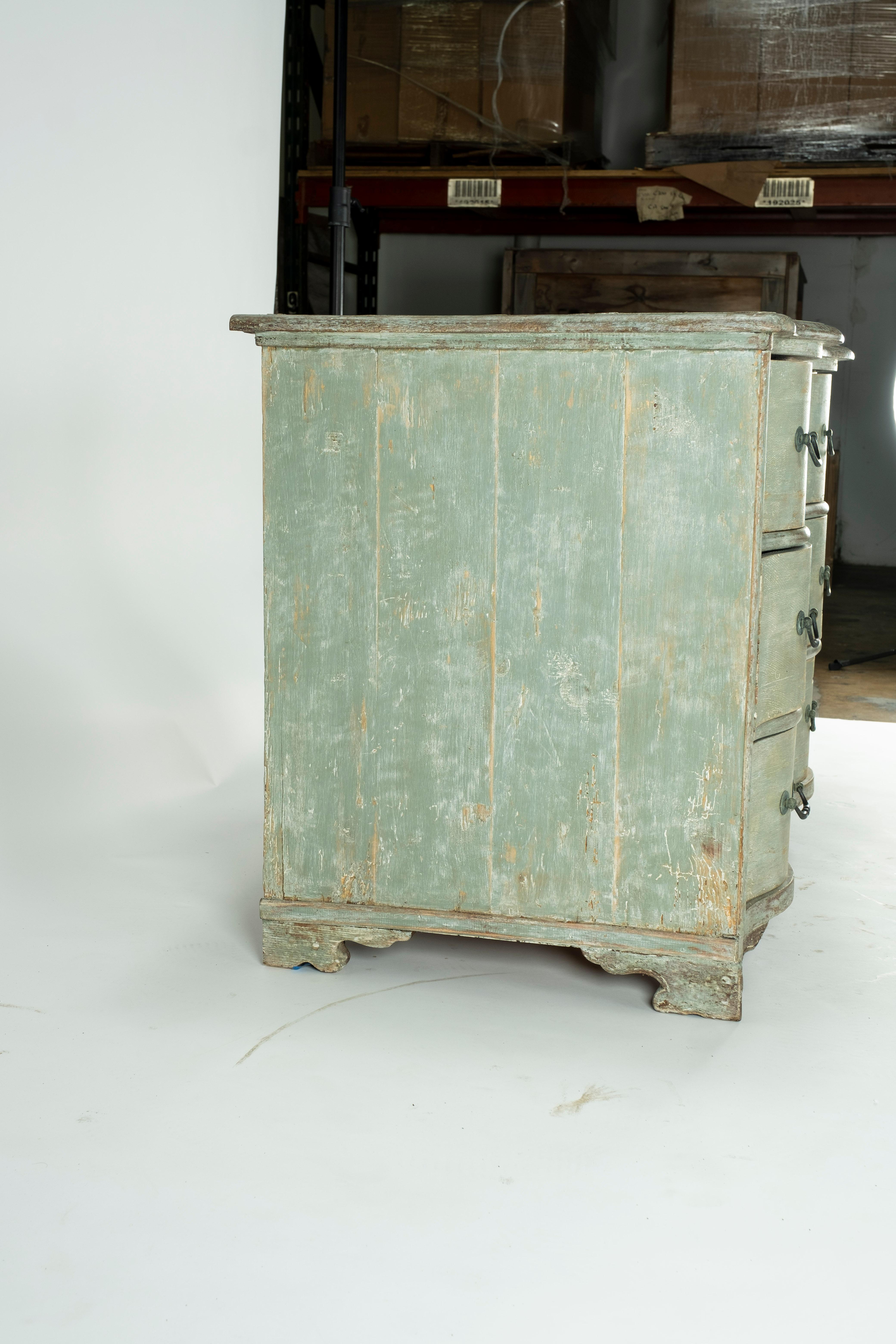 19th Century Painted Belgian Chest 6