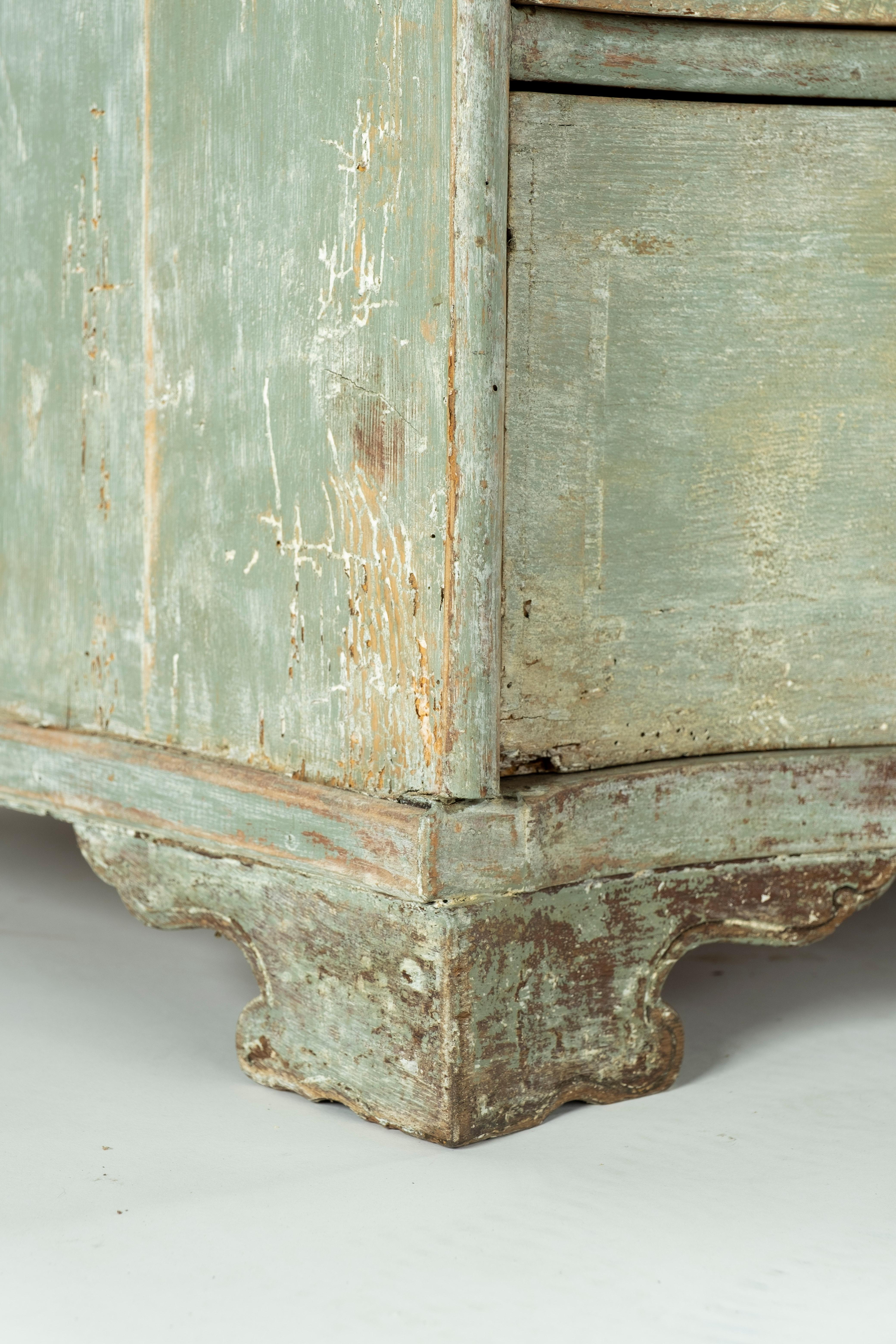 19th Century Painted Belgian Chest 7