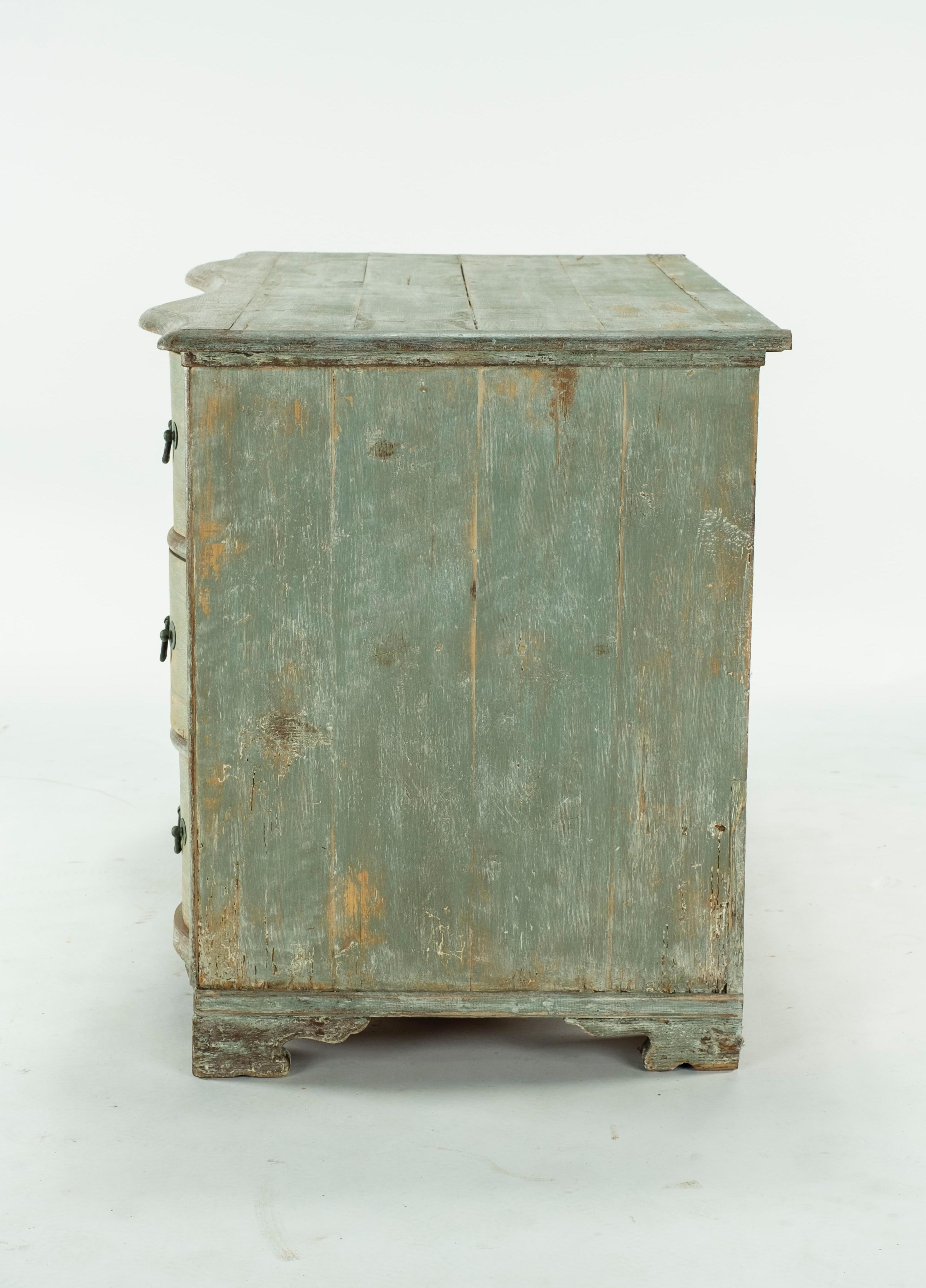 19th Century Painted Belgian Chest 8