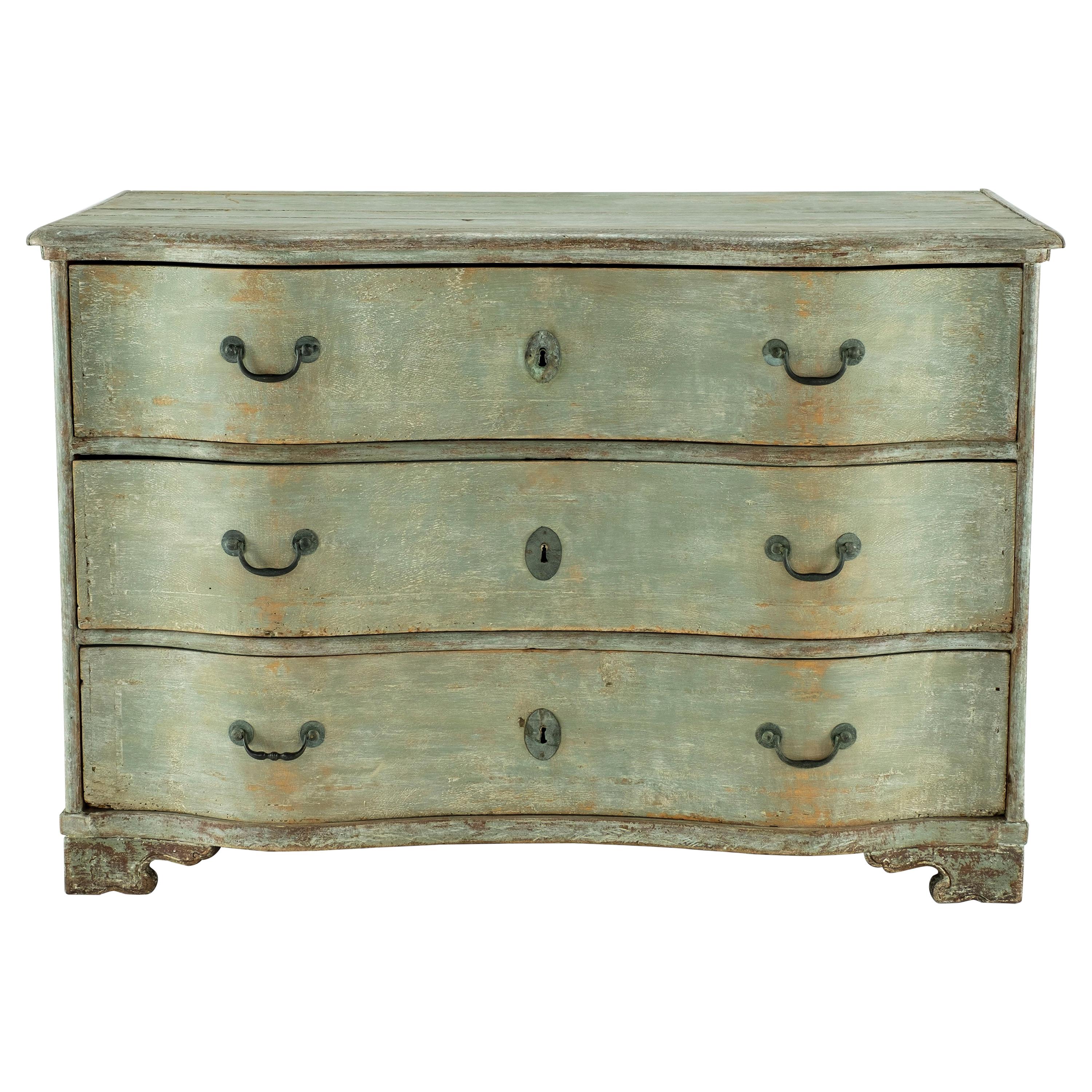 19th Century Painted Belgian Chest