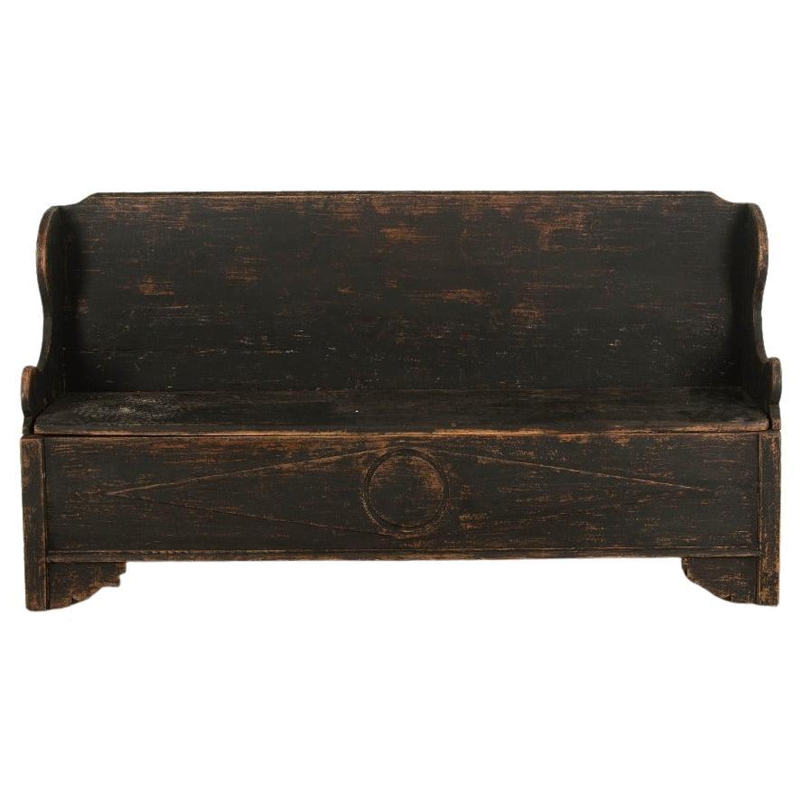 19th Century Painted Bench