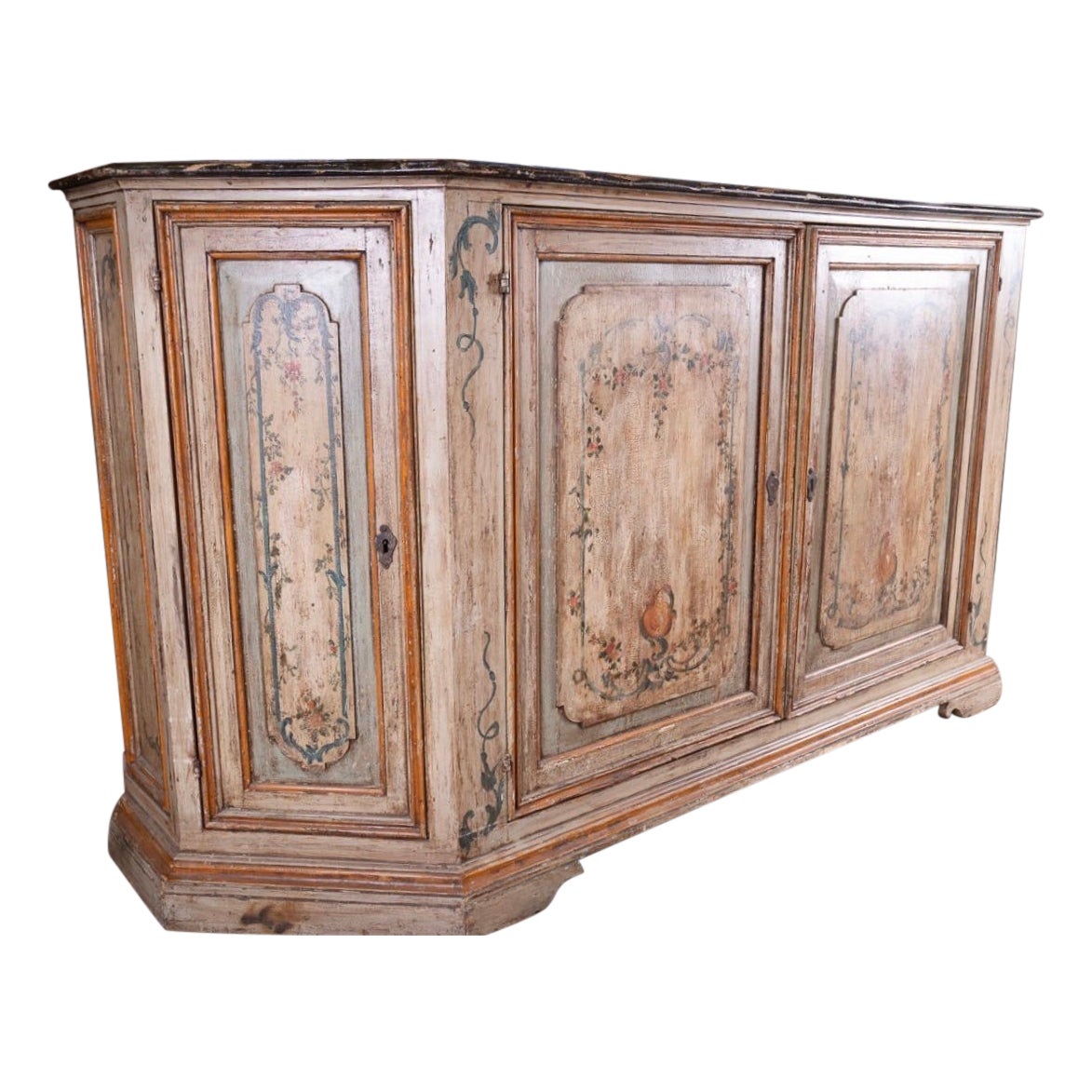 19th Century Painted Buffet