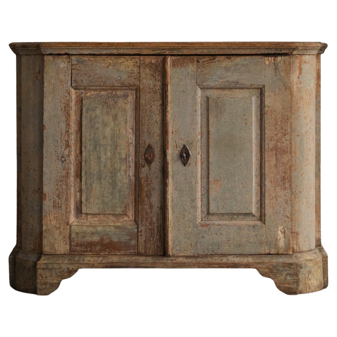 Buffet dipinto del XIX secolo