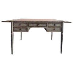 Antique 19th Century Painted Bureau Plat