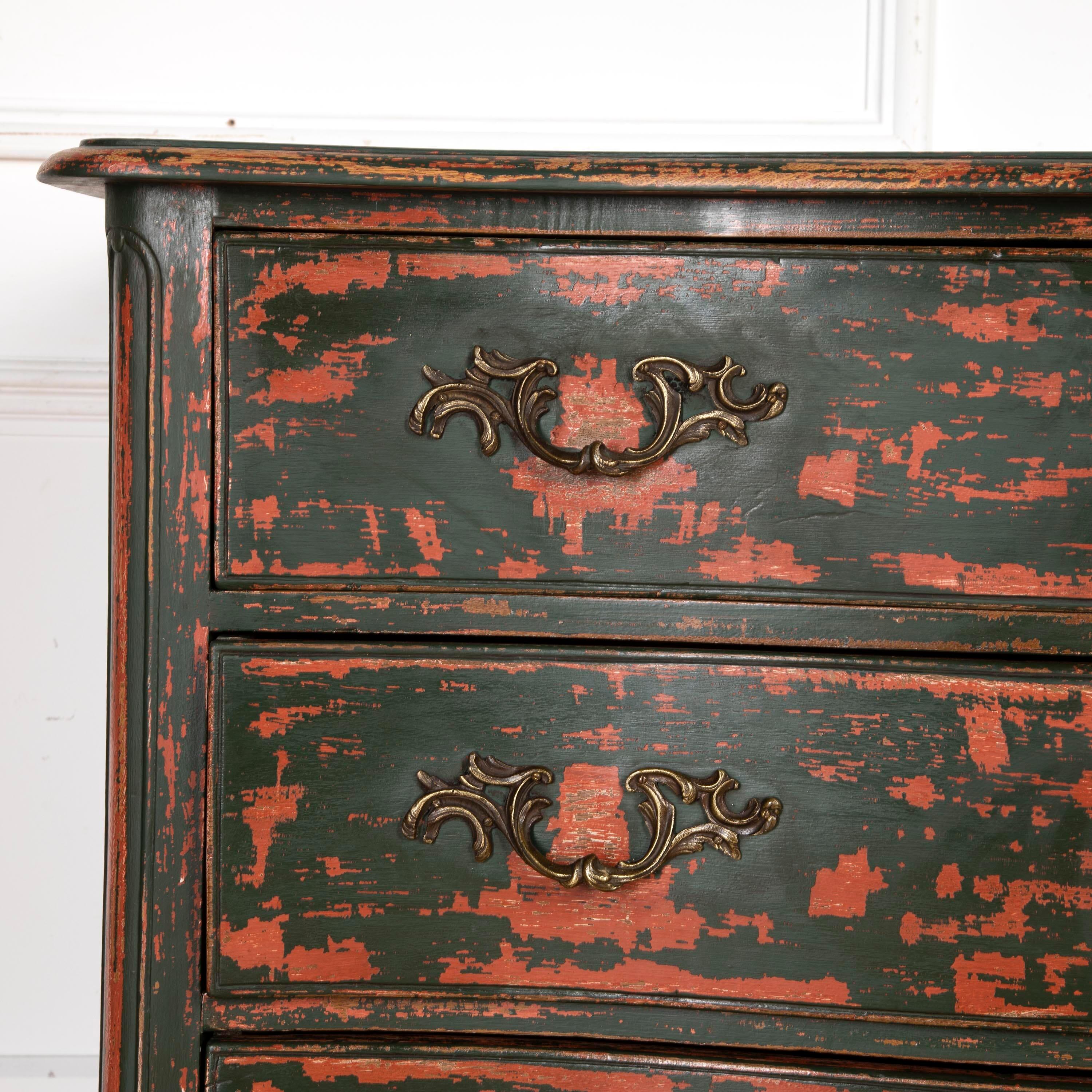 French 19th Century Painted Commode