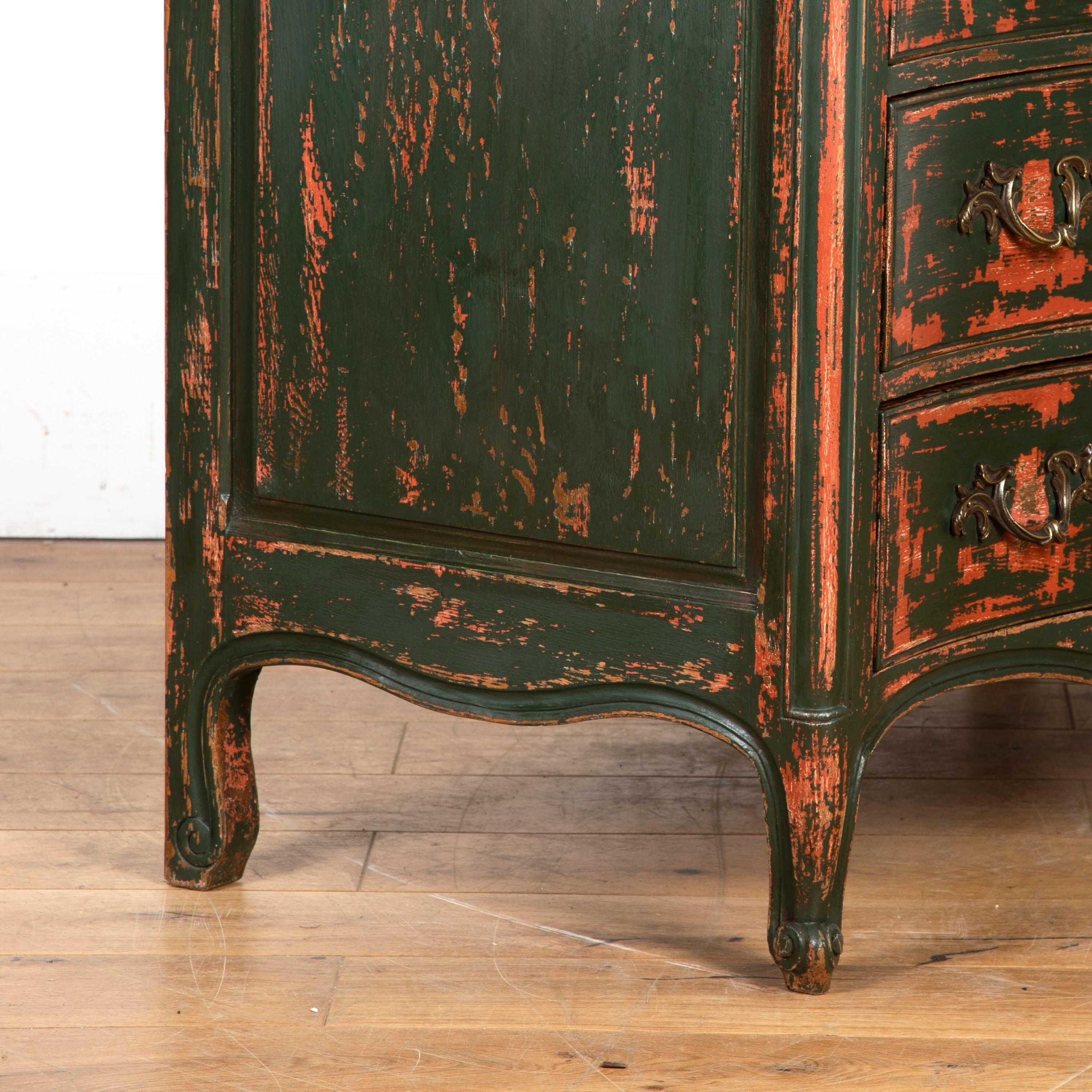 19th Century Painted Commode 3