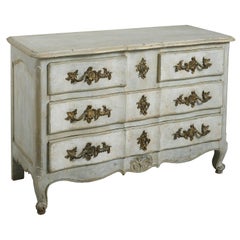 19th Century Painted Commode in the Louis XV Manner