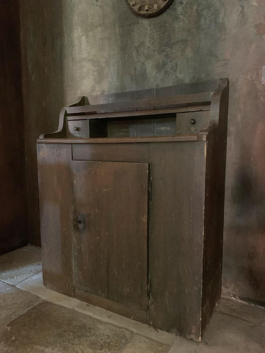 19th Century Painted Cupboard 2