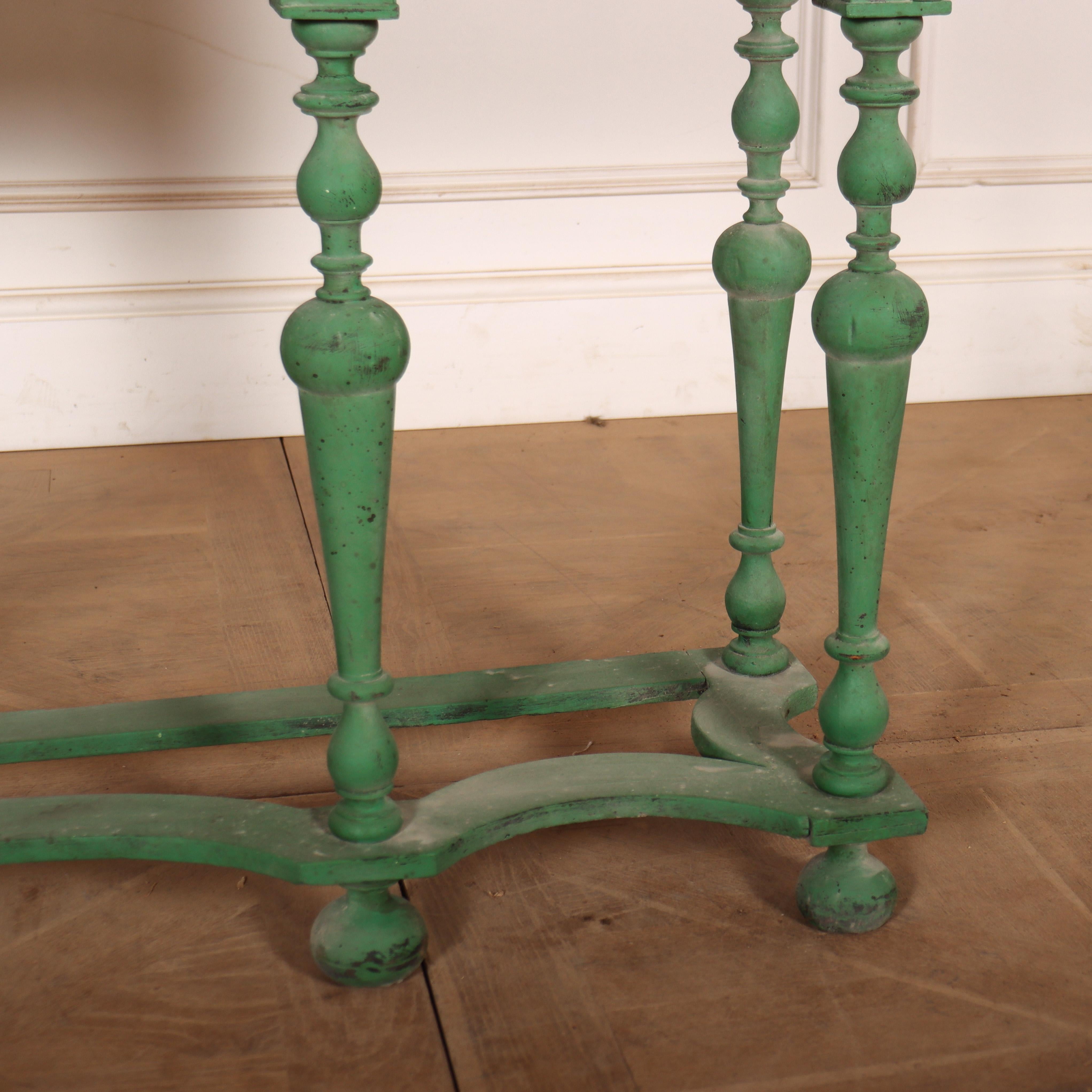 19th Century Painted Display Cabinet For Sale 2