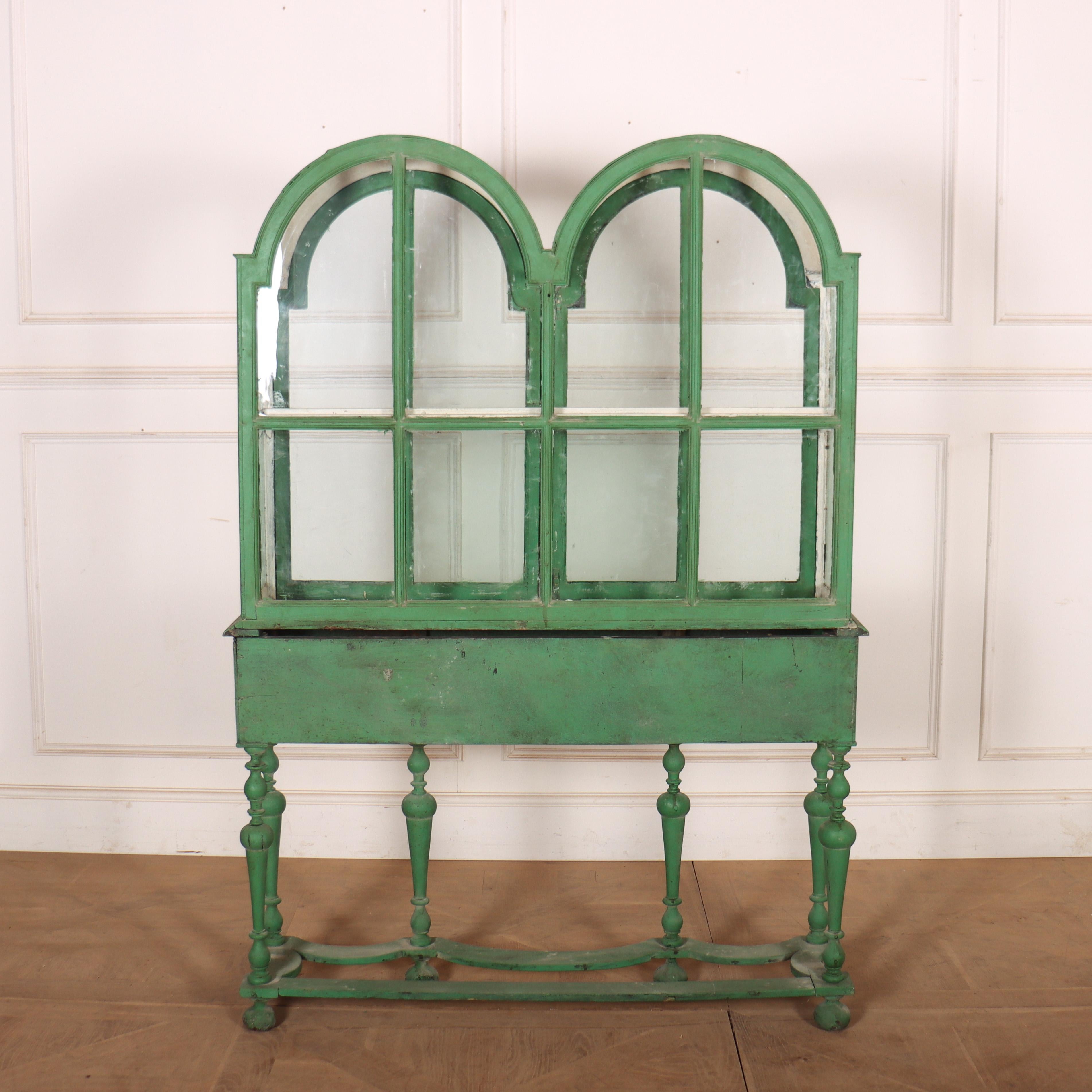 19th Century Painted Display Cabinet For Sale 3