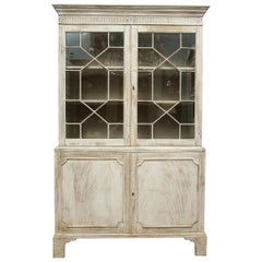 19th Century Painted English Cabinet