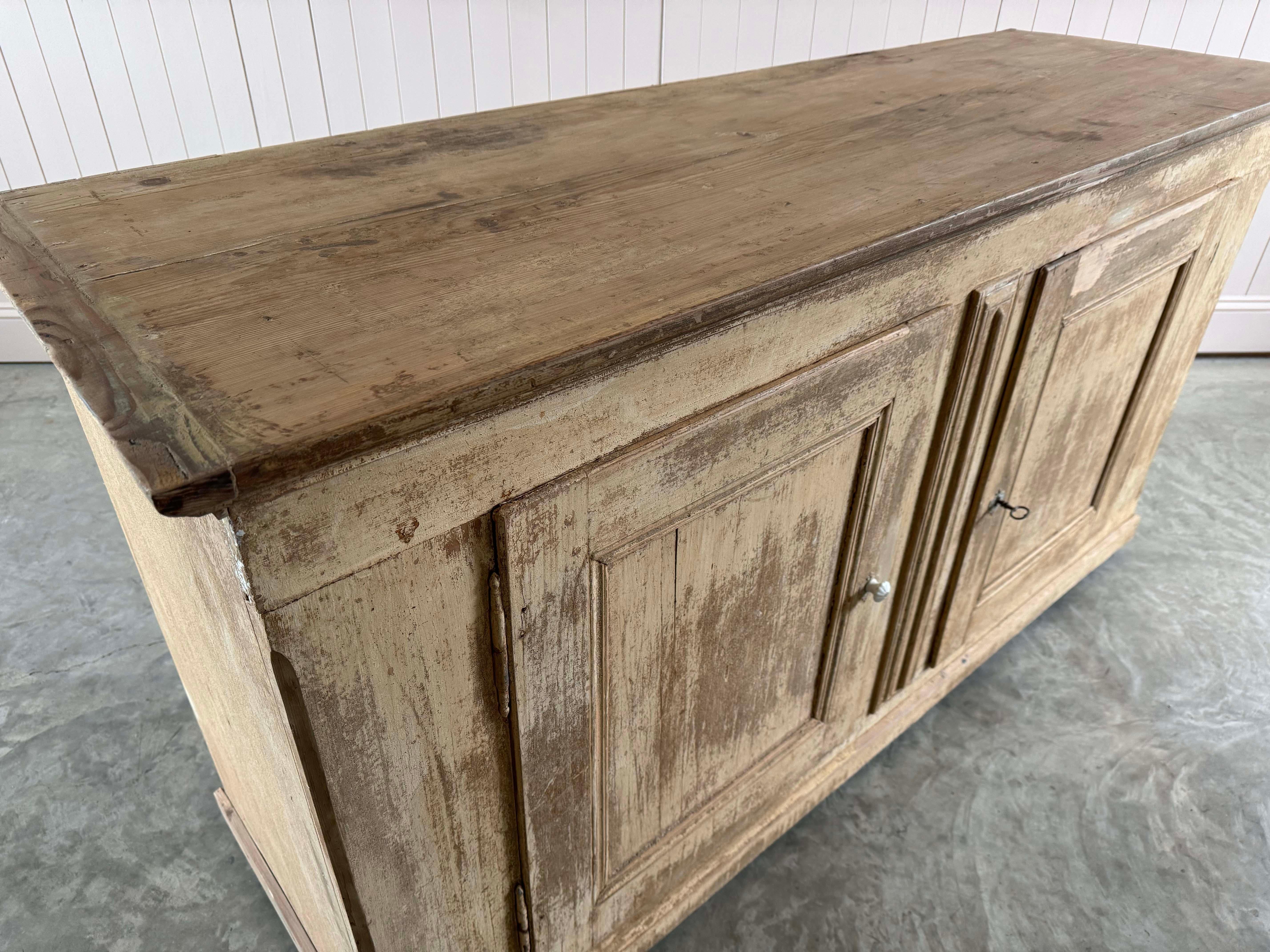 Dipinto Credenza francese dipinta del XIX secolo in vendita