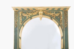 19th Century Painted / Gilded Italian Pier Mirror