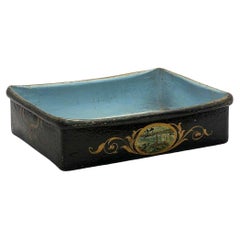 19th Century Painted Papier Mâché Tray
