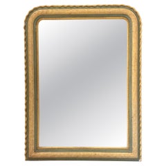 Specchio Louis Philippe dipinto del XIX secolo