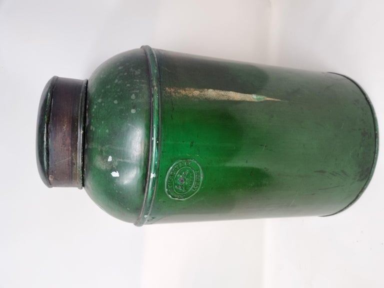 19th Century Painted Metal Tea Containers For Sale at 1stDibs