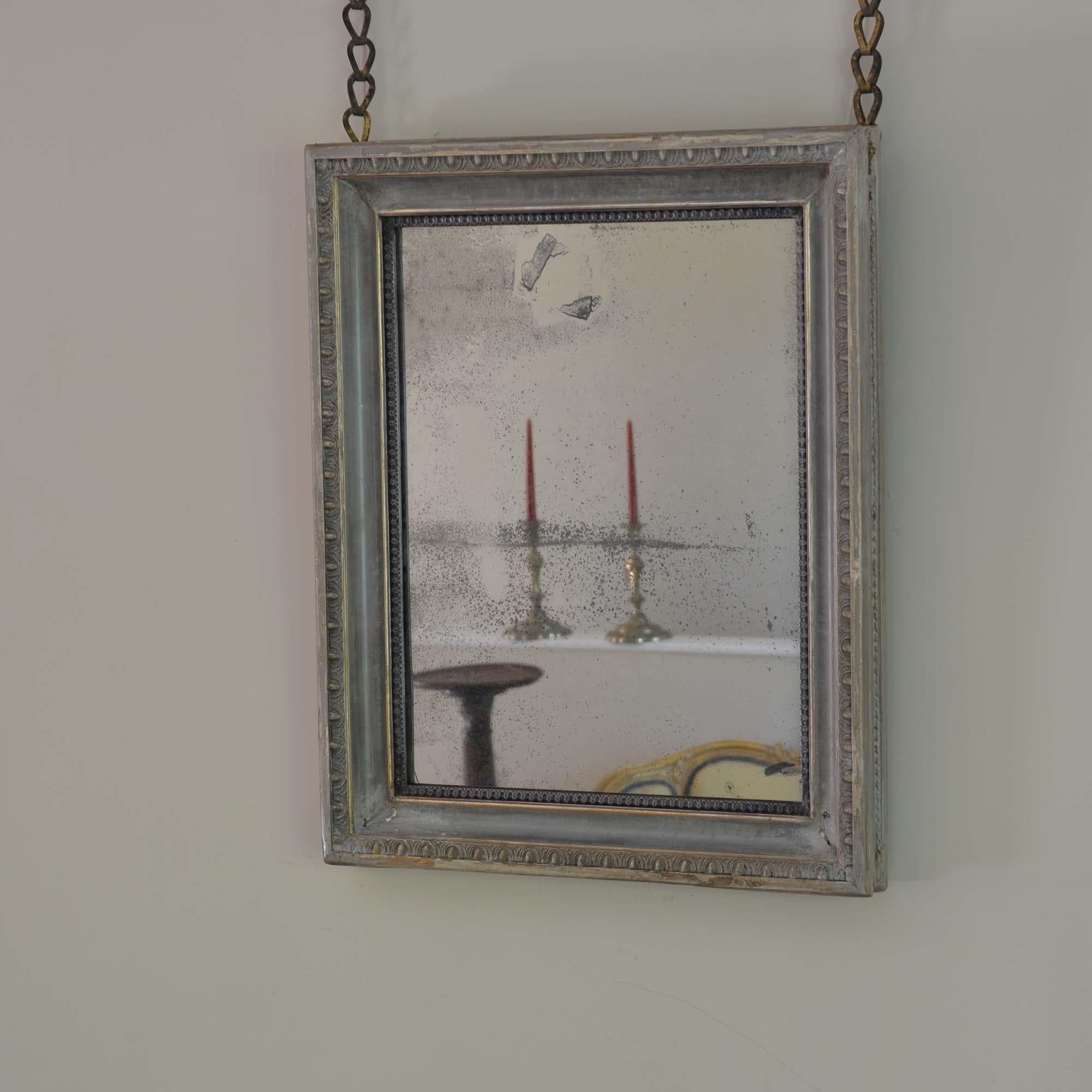 19th century painted mirror In Good Condition For Sale In Castle Douglas, GB