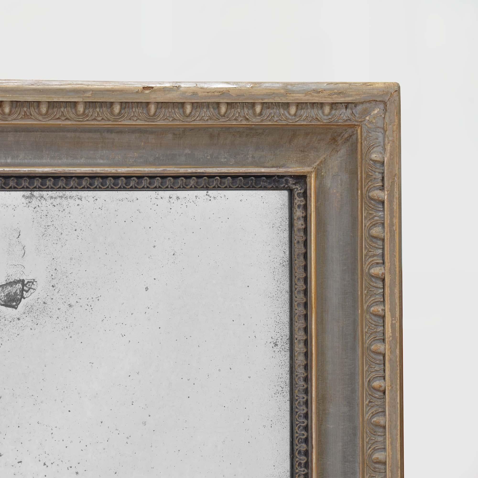 19th century painted mirror For Sale 2