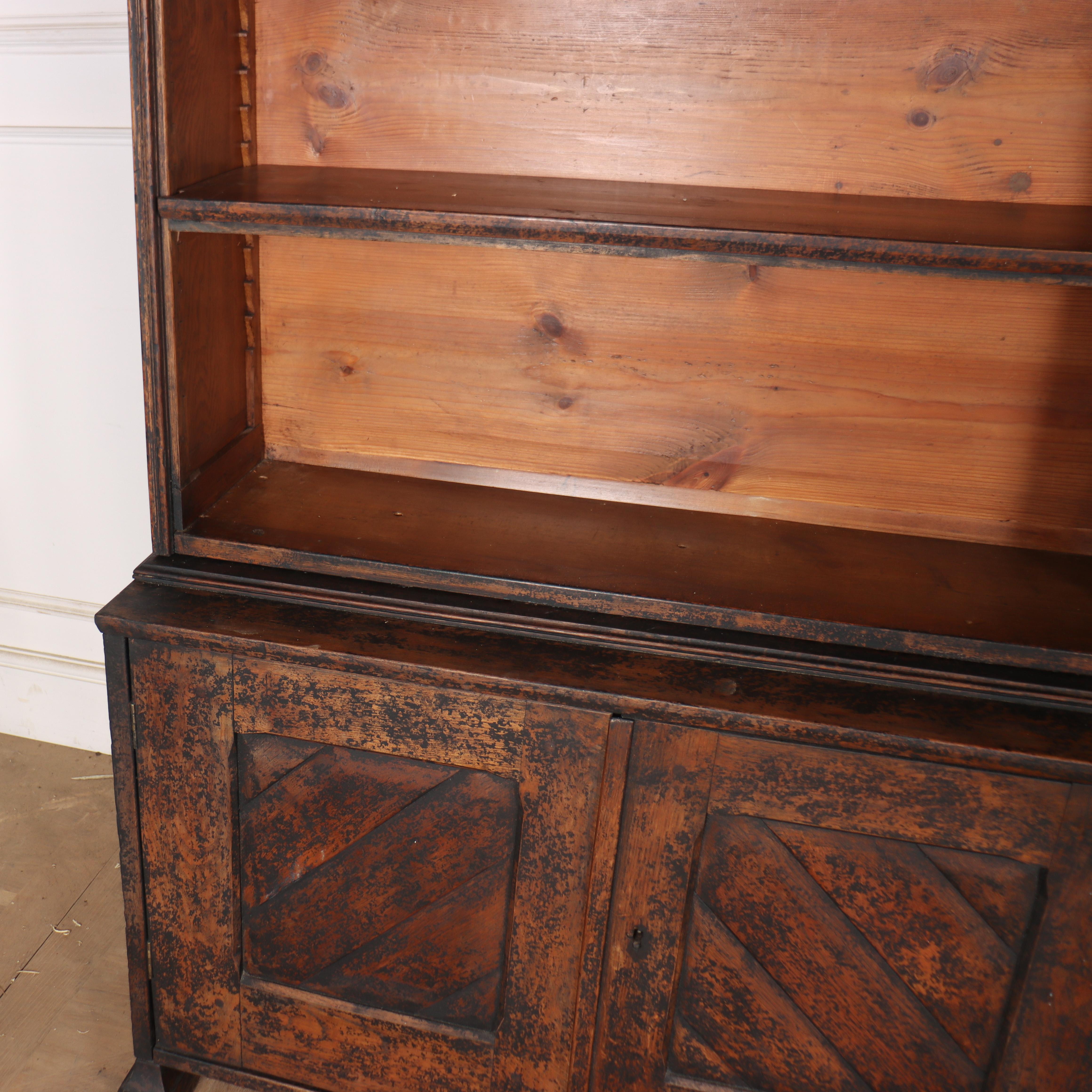 Vittoriano Libreria in Oak dipinta del XIX secolo in vendita