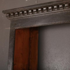 19th Century Style Painted Open Bookcase