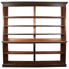 Used 19th Century Style Painted Open Bookcase