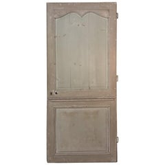 19th Century Painted Pine Interior Door