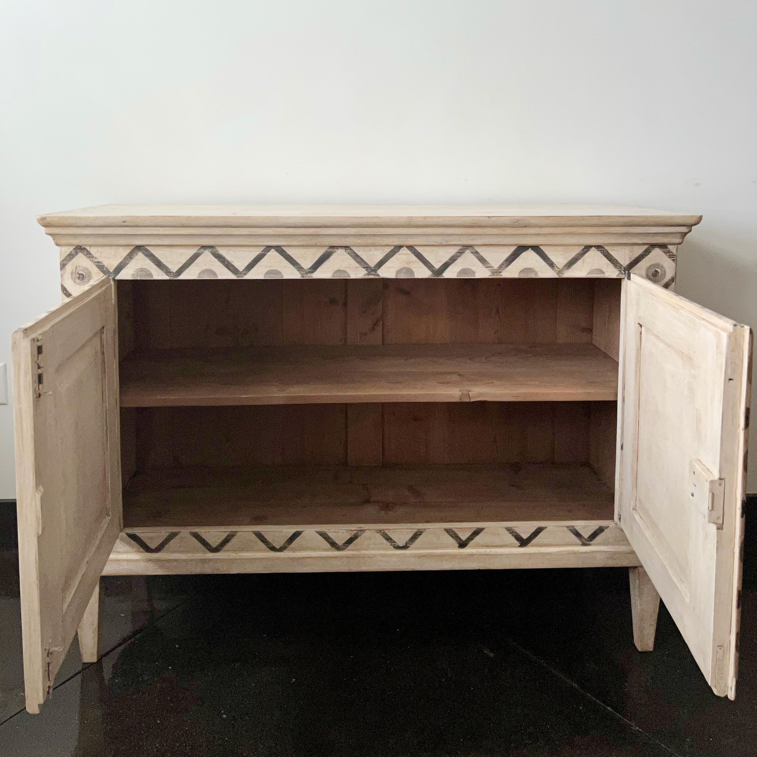 19th Century Painted Sideboard For Sale 3
