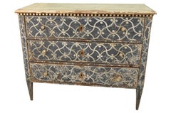 19th Century Painted Spanish Commode