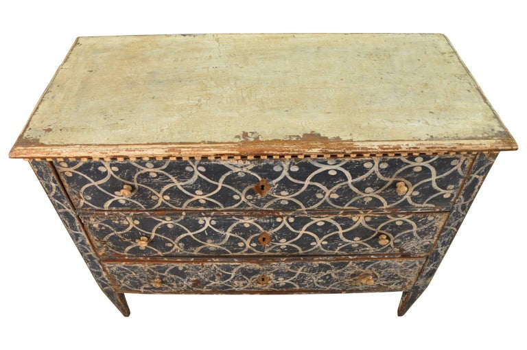 19th Century Painted Spanish Commode at 1stDibs bedside commode in