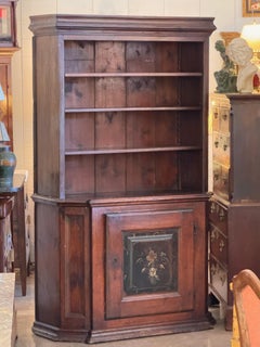 Bemalter schwedischer Schrank aus dem 19.