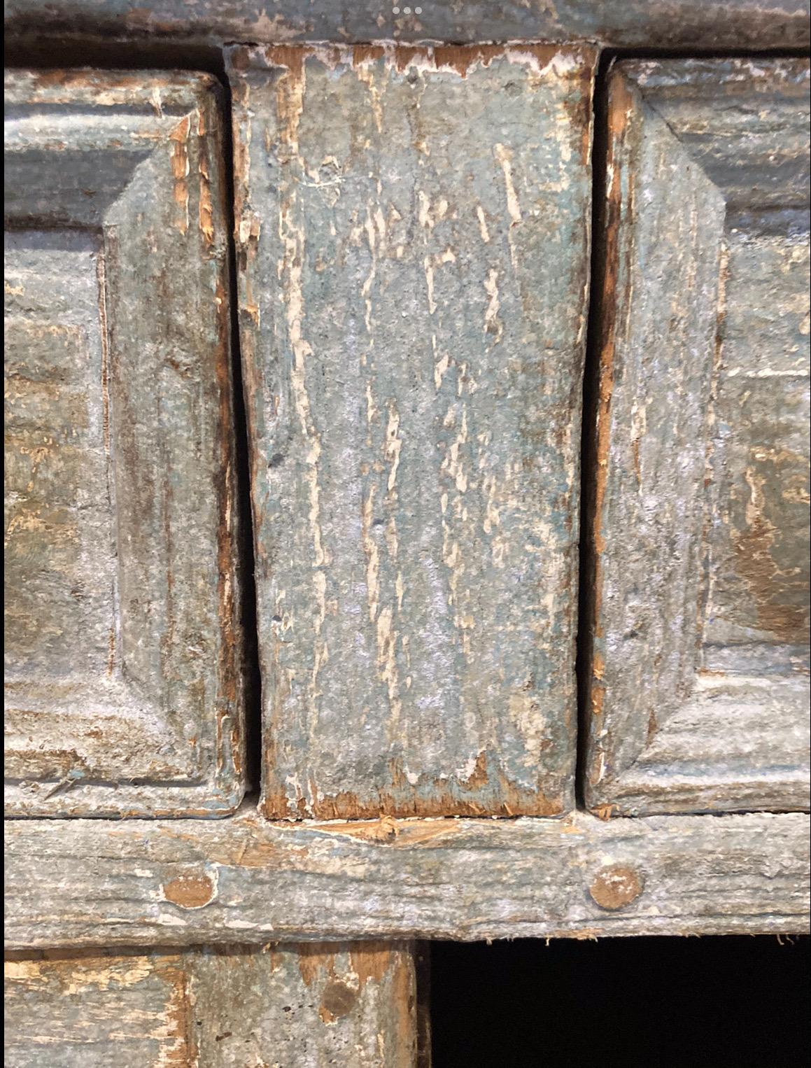 Crédence / meuble de rangement toscan peint du 19ème siècle 5
