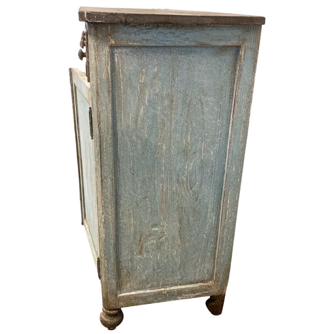 Italian 19th Century Painted Tuscan Credenza / Cabinet