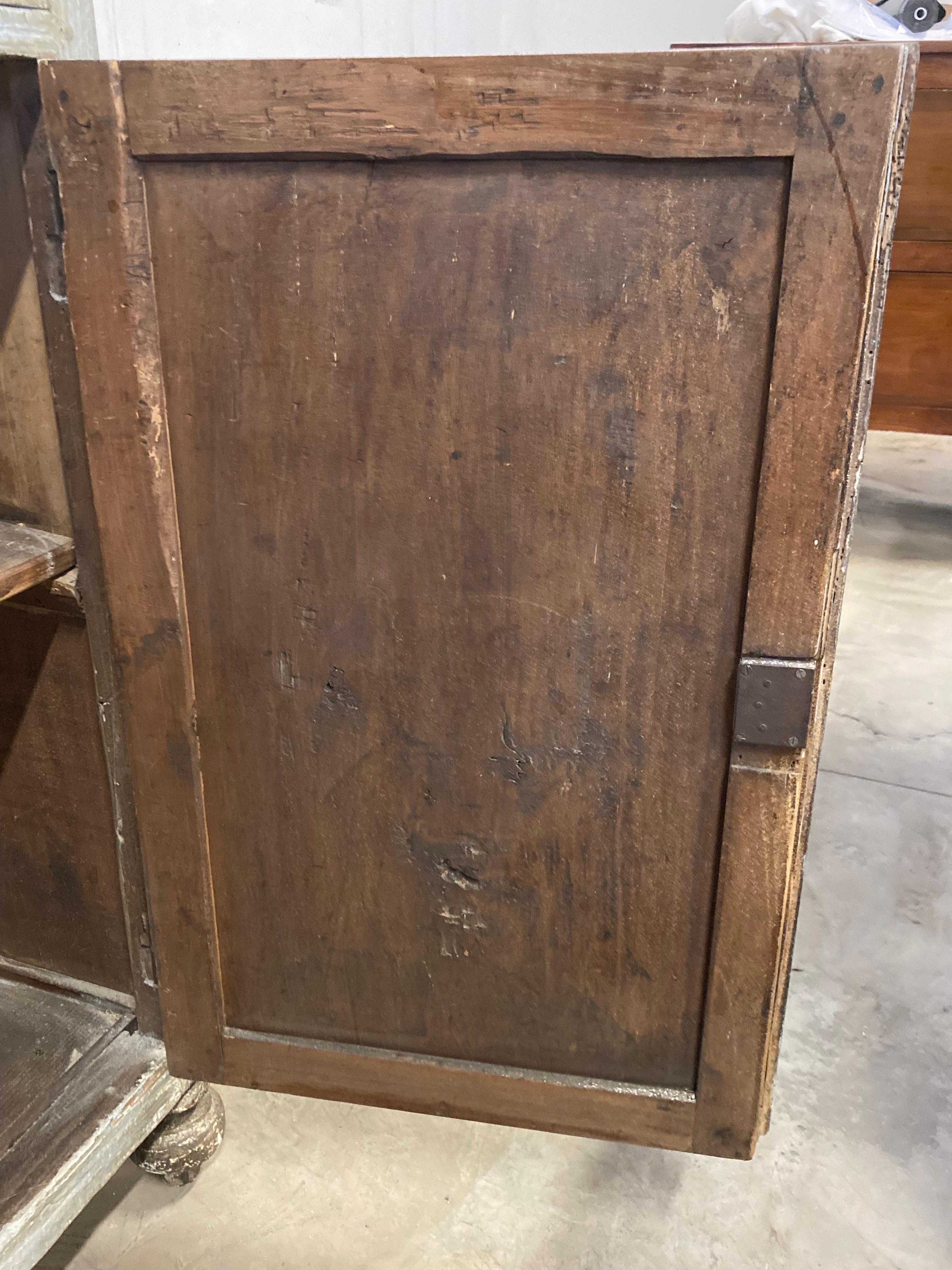19th Century Painted Tuscan Credenza / Cabinet 2
