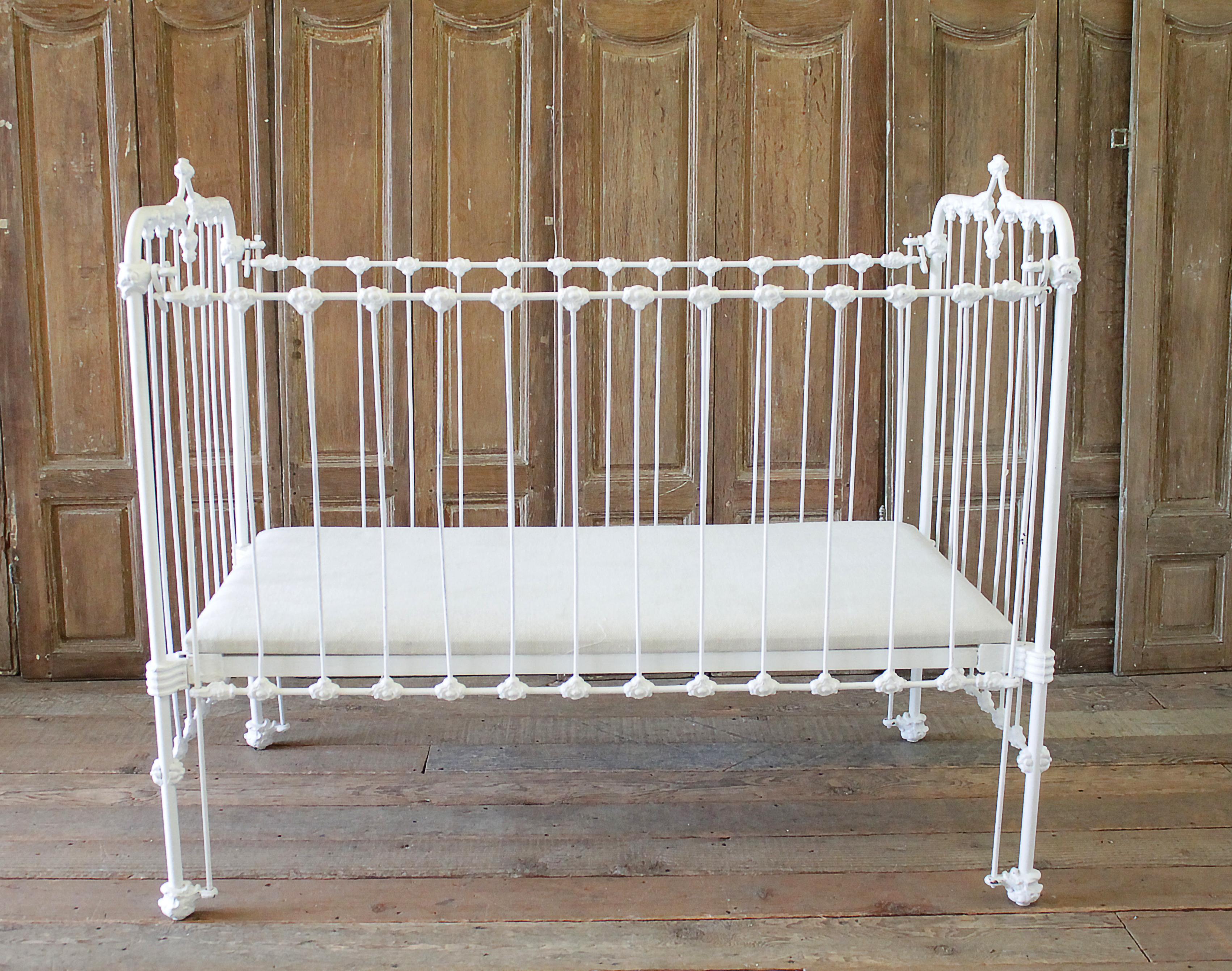 antique baby crib value